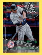 2022 Topps '21 Greatest Hits  21GH-19 Aaron Judge