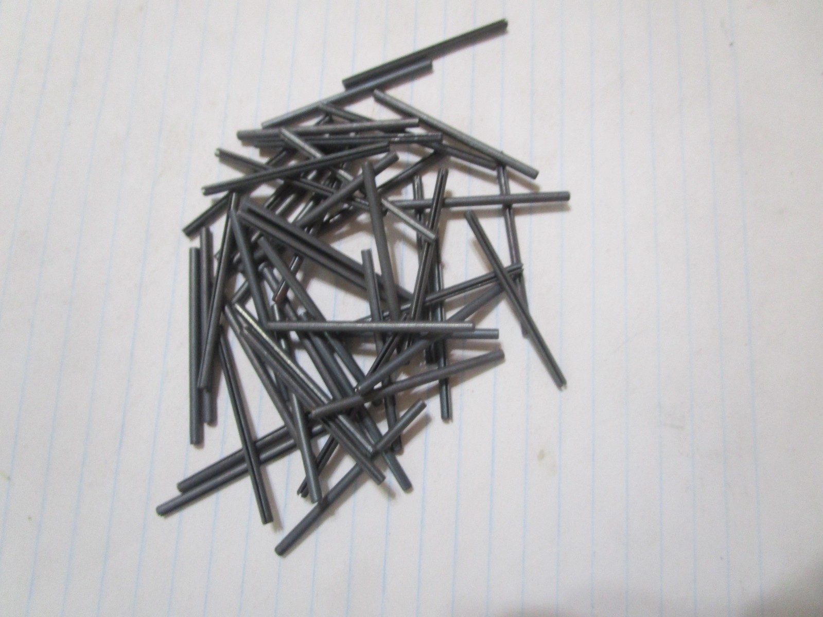 50 NOS Gillen Fastener 5/64" X 1-1/2" Carbon Steel Spring Tension Roll Pins USA