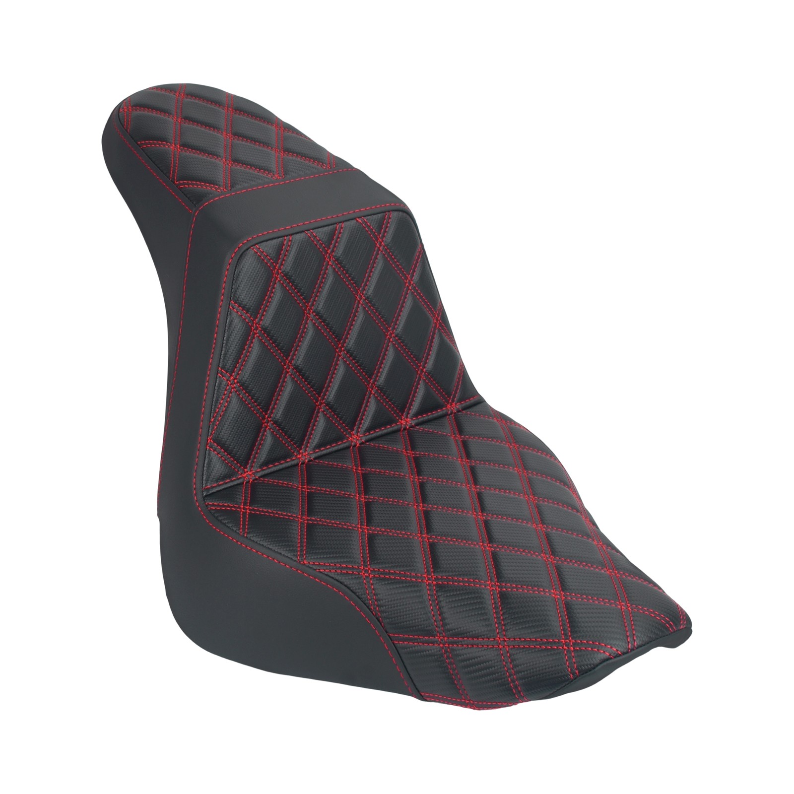 Driver Passenger Seat Red Stitching For Harley 18-25 Fat Boy 23-25 Breakout FXBR