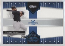 2005 Donruss Champions Blue Impressions 19/100 Vernon Wells #340 1k9