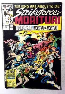 Strikeforce: Morituri #13 (1987) Marvel Comics 1st Print Comic Book