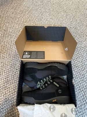 Undefeated x Timberland Field Boot GTX Black Suede 9.5 US Mens 