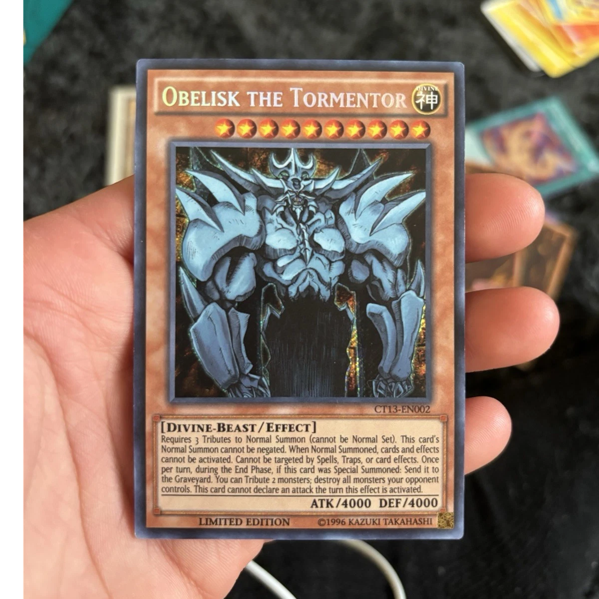 Obelisk The Tormentor Konami Yu-Gi-Oh! TCG Individual Collectible