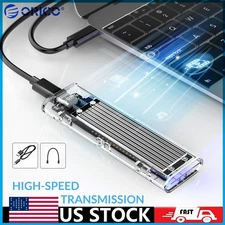 ORICO 10Gbps M.2 NVME SSD Case Type C 3.1 Gen 2  Hard Drive Enclosure UASP M Key