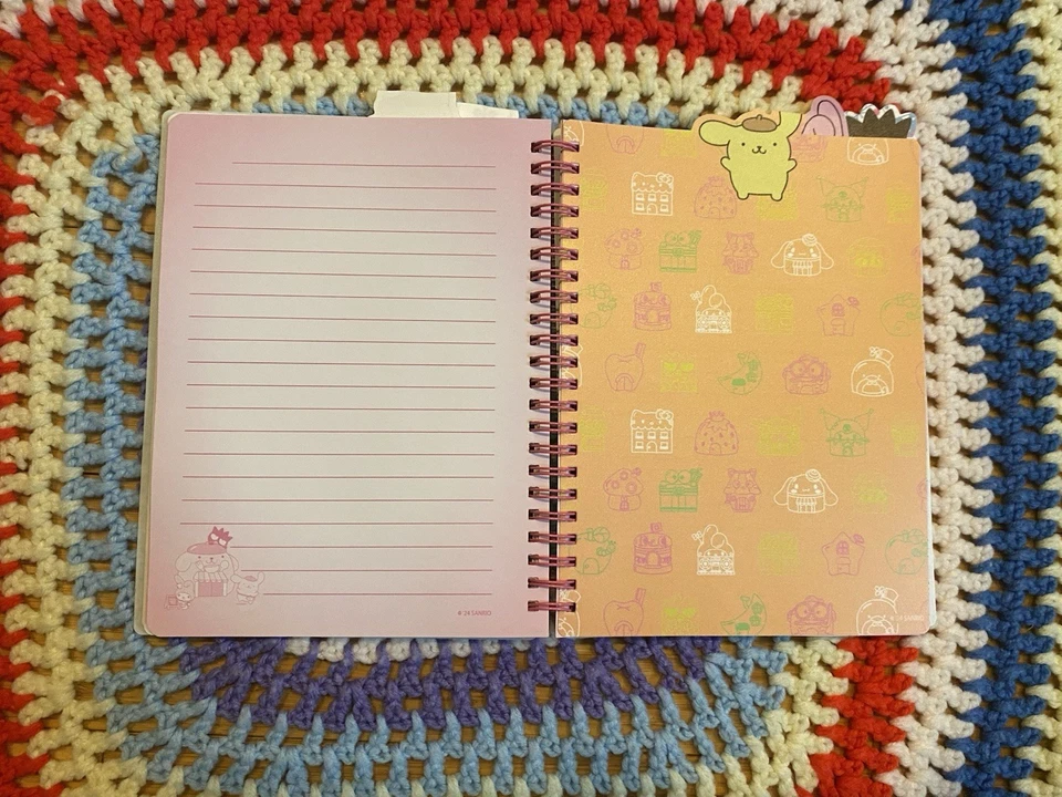 NWOT Kawaii Sanrio Hello Kitty & Friends Wide Ruled Spiral Notebook,  6”x8” - Image 3 of 4