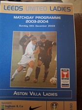 Leeds Utd Ladies v Aston Villa Ladies 2003/04 Excellent