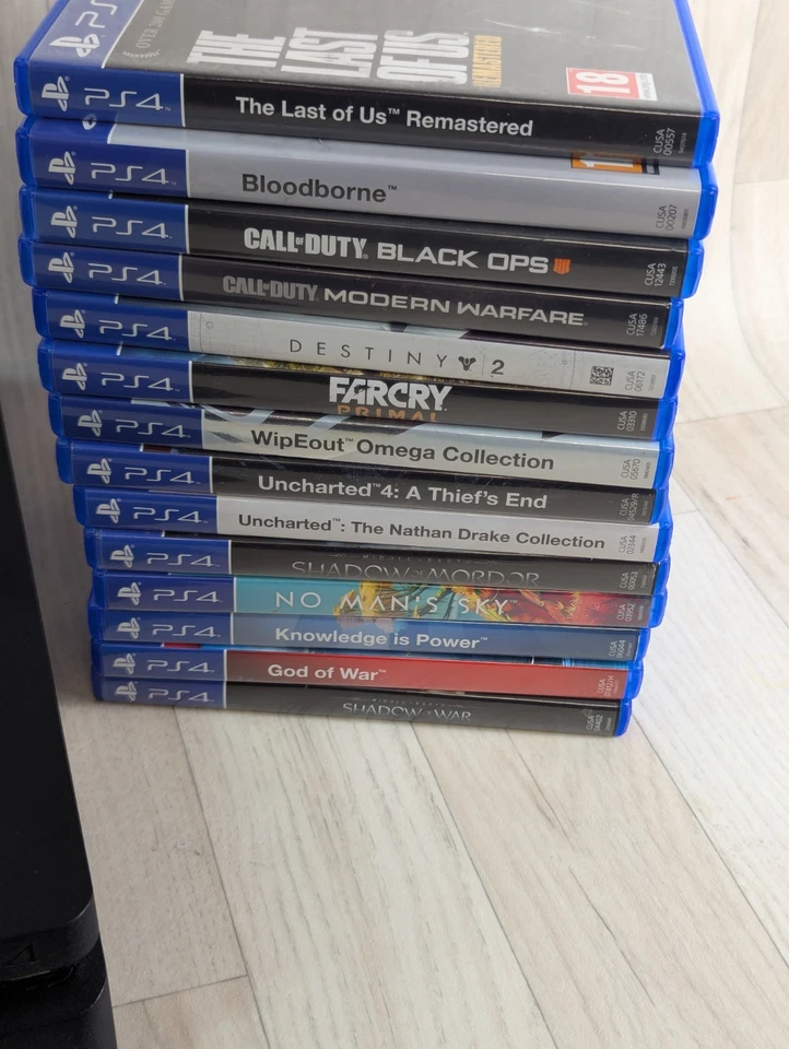 Sony PlayStation 4 Slim 500GB Console - Black - Game Bundle Leads And Controller - image 3 of 4