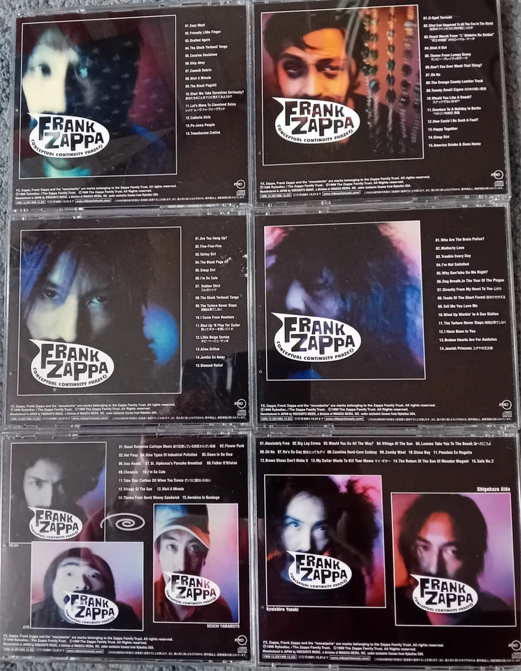 Frank Zappa Conceptual Continuity Phase 6 CDS Komplett - Bild 2 von 3