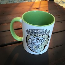 Catzilla Green mug