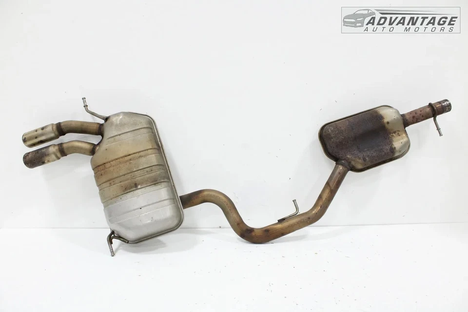 AUDI Q3 QUATTRO 2015-2018 2,0 L AWD escape silenciador trasero y tubo de escape OEM Foto 2 de 4