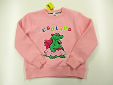 LEGO LEGOLAND Sweatshirt Girl 2T Light Pink Green Dragon Detail L/S Pullover NWT
