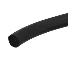 METALLIXITY Sponge Rubber Sealing Strip (8.2Ft x 0.57" W), Round Solid Seal W...