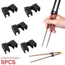 5pcs Chopstick Helper Clips &ndash; Easy Training Aids for Beginners, Kids & Adults