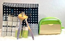 Cuttlebug Embossing Machine Bundle w/ QuickKutz Dies Tool Storage Case Craft Lot
