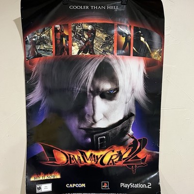 Vtg Devil May Cry 2 Promo Release Store Poster 26” X 38” 2003 | eBay