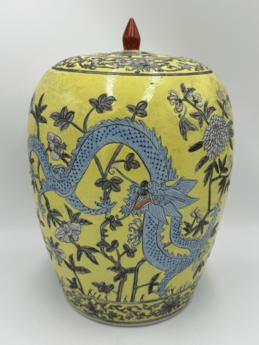 Qing Dynasty Vase with Two Dragons in China Porcelain - Picture 3 of 17