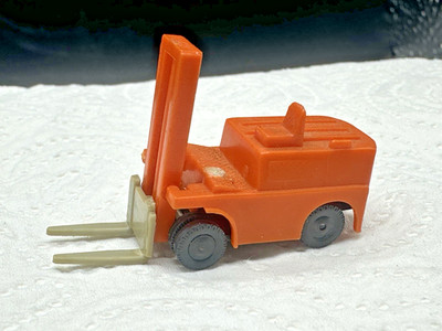 DDR '' GABELSTAPLER  '' Modell / Modellbahn - wohl  1:87 - ORANGE /JO