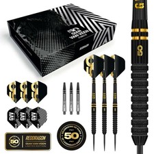 RED DRAGON GIAN VAN VEEN 50 YEAR 21 GRAM 90 TUNGSTEN STEEL TIP DARTS 2899