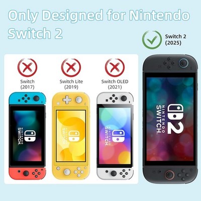 Cartoon Tempered Glass for Nintendo Switch 2 (2025) HD Film Screen