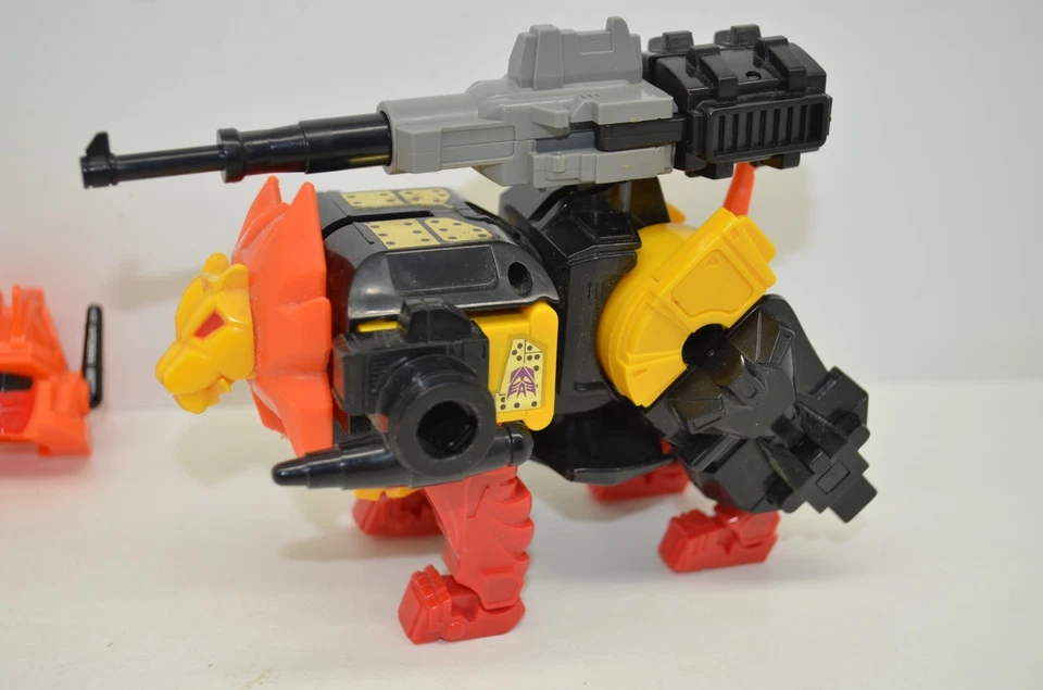 1986 Razorclaw G1 Predacon Vintage Transformers Figure Nice Condition Follow Us - Image 2 of 4