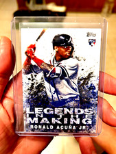 2018 Topps Update Ronald Acuna JR #LITM-MT RC Legends In The Making