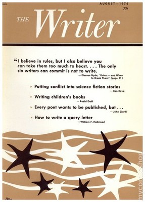 The Writer Magazine Vol. 89 #8 VF 1976 Stock Image
