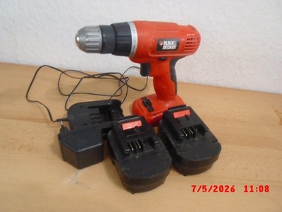 BLACK & DECKER EPC 12, 12V, Akku-Bohrschrauber Akkuschrauber 