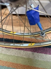 Campy sewup Victory Strada tubular wheel