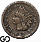 1859 Indian Head Cent Penny