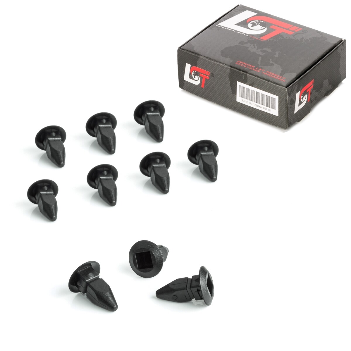 10x Expanding Rivet Fastening Clips Rear Bumpers for VW Bora Golf IV Cabrio