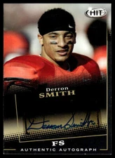 2015 SAGE HIT Autographs Black #A113 Derron Smith Auto