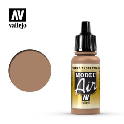 Vallejo Model Air Acrylic Hobby Paints : 17ml Bottles For Airbrushing & Brushing