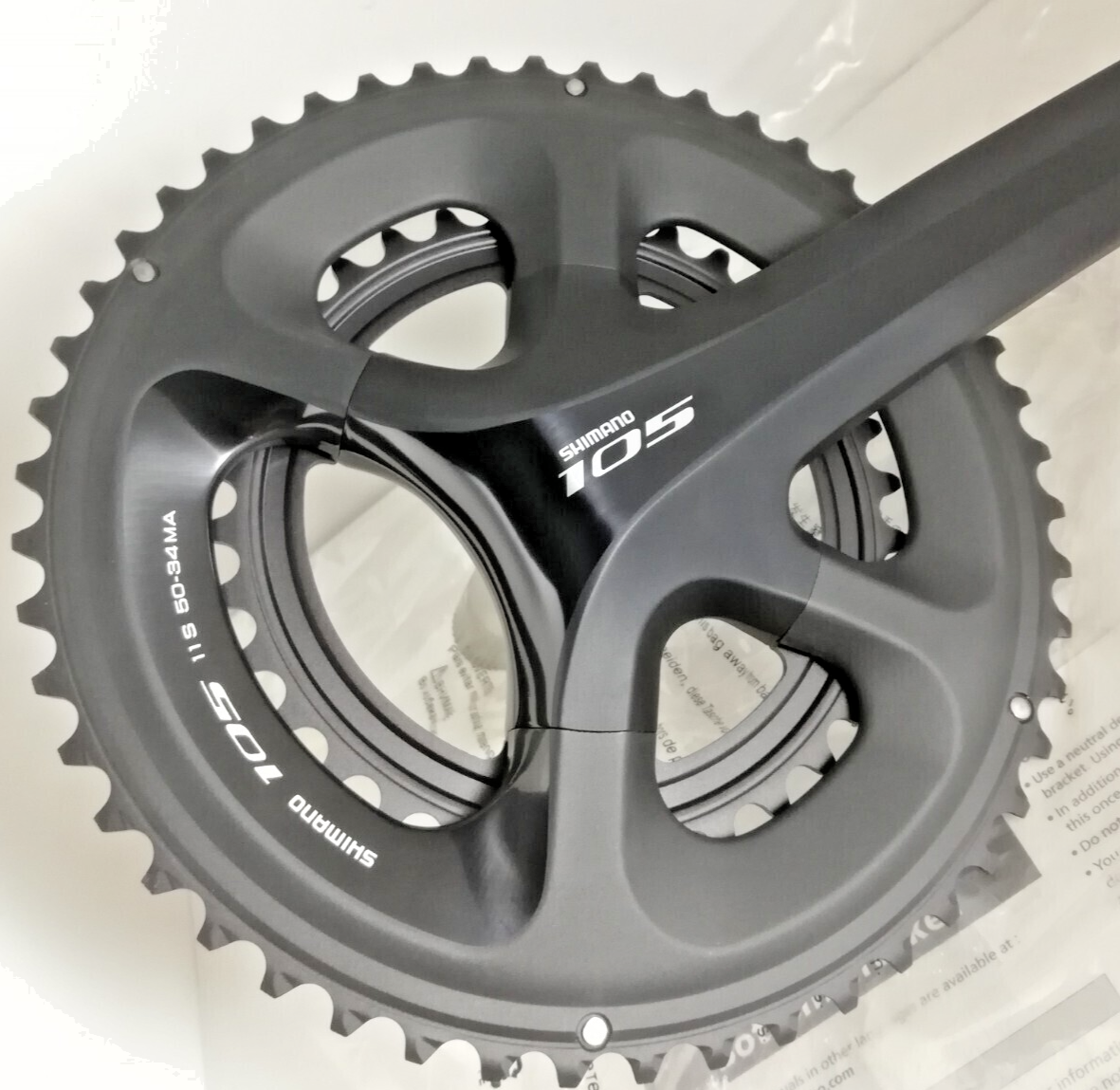 パーツ Shimano 105 FC 5800 170 11s 50-34MA Shimano 105 FC-5800 170mm 50-34T 2x11 Speed Road Bike