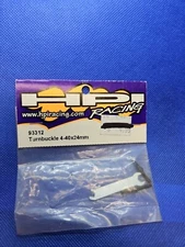 Vintage HPI #93312 Turnbuckle 4-40x24mm NIP