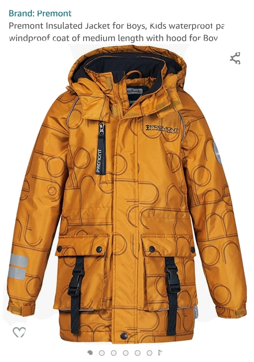 Boys hotsell waterproof parka