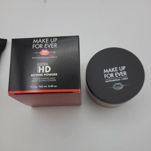 MAKE UP FOR EVER Ultra HD Matte Setting Powder, 5.0 SIENNA, .4oz, NIB, SEALED - Picture 2 of 8