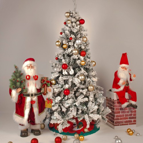 60-210cm LED Weihnachtsbaum Künstlicher Kunstbaum Tannenbaum Christbaum Dekobaum - Bild 88 von 240