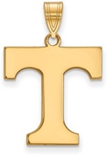 10K Yellow Gold University of Tennessee Large Pendant by LogoArt (1Y004UTN)