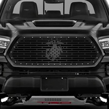 Custom Aftermarket Steel Grille Kit for 2016-2017 Toyota Tacoma USMC Made in USA