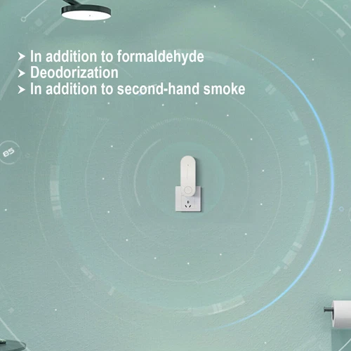 2PCS Pure Air-Negative Ion Air Purifier Mini Plug-in Portable for Home Smoke US - Picture 11 of 24