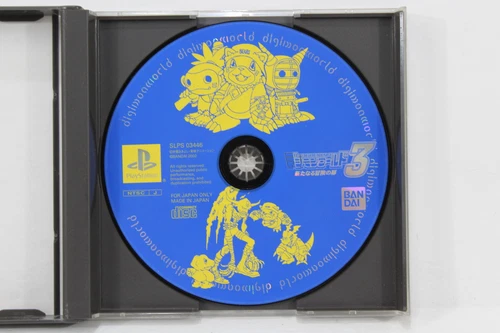 Digimon World 3 No Manual SONY PS PlayStation 1 PS1 Japan Import US Seller P1280