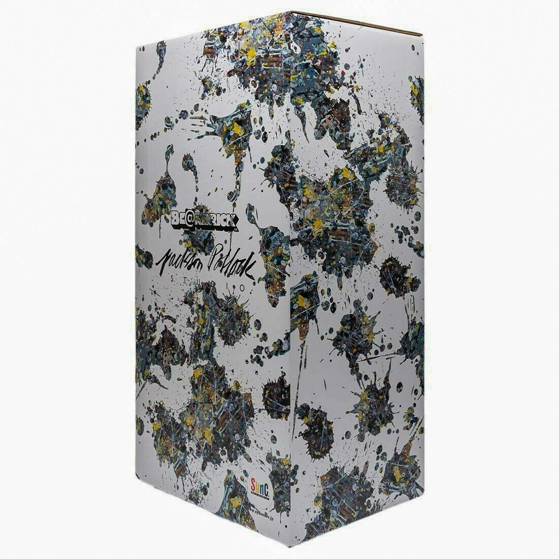 Bearbrick Medicom Toy x Jackson Pollock Splash 1000% Brand