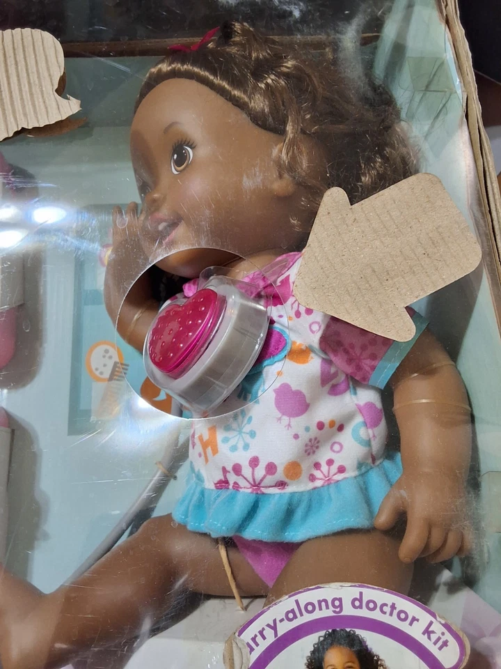 LITTLE MOMMY DOCTOR MOMMY 2012 INTERACTIVE  DOLL NEW IN BOX MATTEL RARE - Image 3 of 4