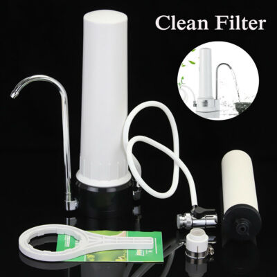 #ad #ad Drinking Water Clean Purifier Ceramic Carbon Single Filter System Kitchen Faucet $35.99