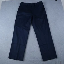 Perry Ellis Portfolio Pants Mens 34x30 Premium Flex Twill Dress Suit Blue NWT