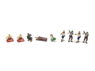 Kestrel GMKD71 - Figuren Obdachlose 9x - Spur N - NEU