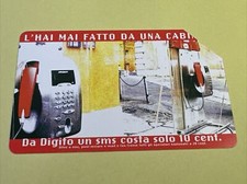 L'HAI MAI FATTO DA UNA CABINA - TESSERA SCHEDA TELEFONICA - TELECOM