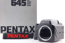 Top Mint in Box Pentax 645 Medium Format Camera Body only 120 Film Back Japan