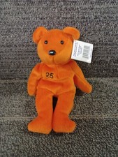 Barry Bonds Salvino's Bamm Beano's 25 Aug 1998 Baseball Beanie Bear NWT SF