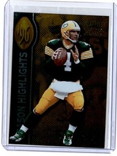 1997 Pinnacle Zenith Brett Favre Green Bay Packers #139
